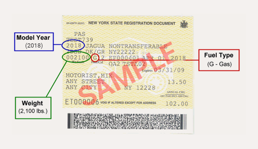 Driver Document Sample New York